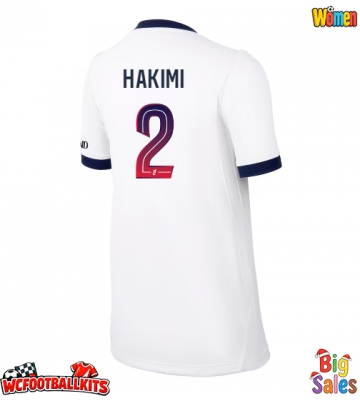 Paris Saint-Germain Achraf Hakimi #2 Replica Away Stadium Shirt for Women 2026-27 Short Sleeve